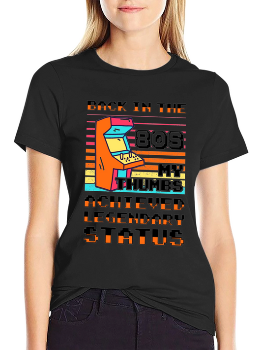Camiseta Retro Arcade Años 80
