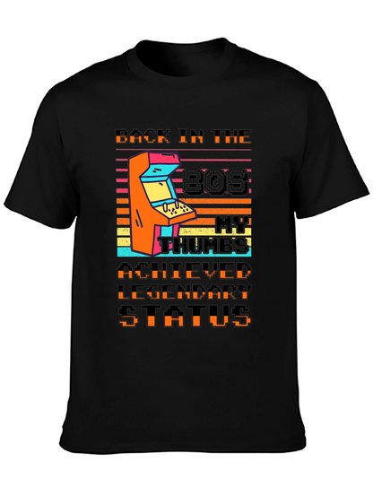 Camiseta Retro Arcade Años 80