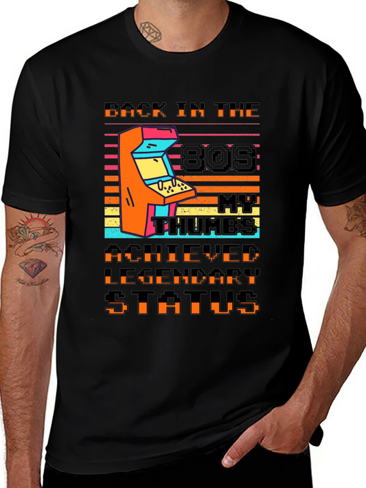 Camiseta Retro Arcade Años 80