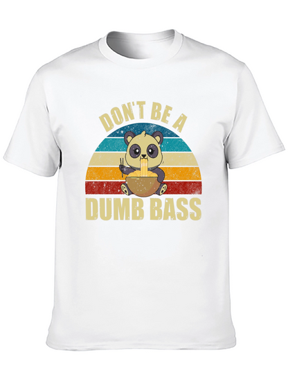 Camiseta Panda Comiendo Ramen - No Seas Tonto