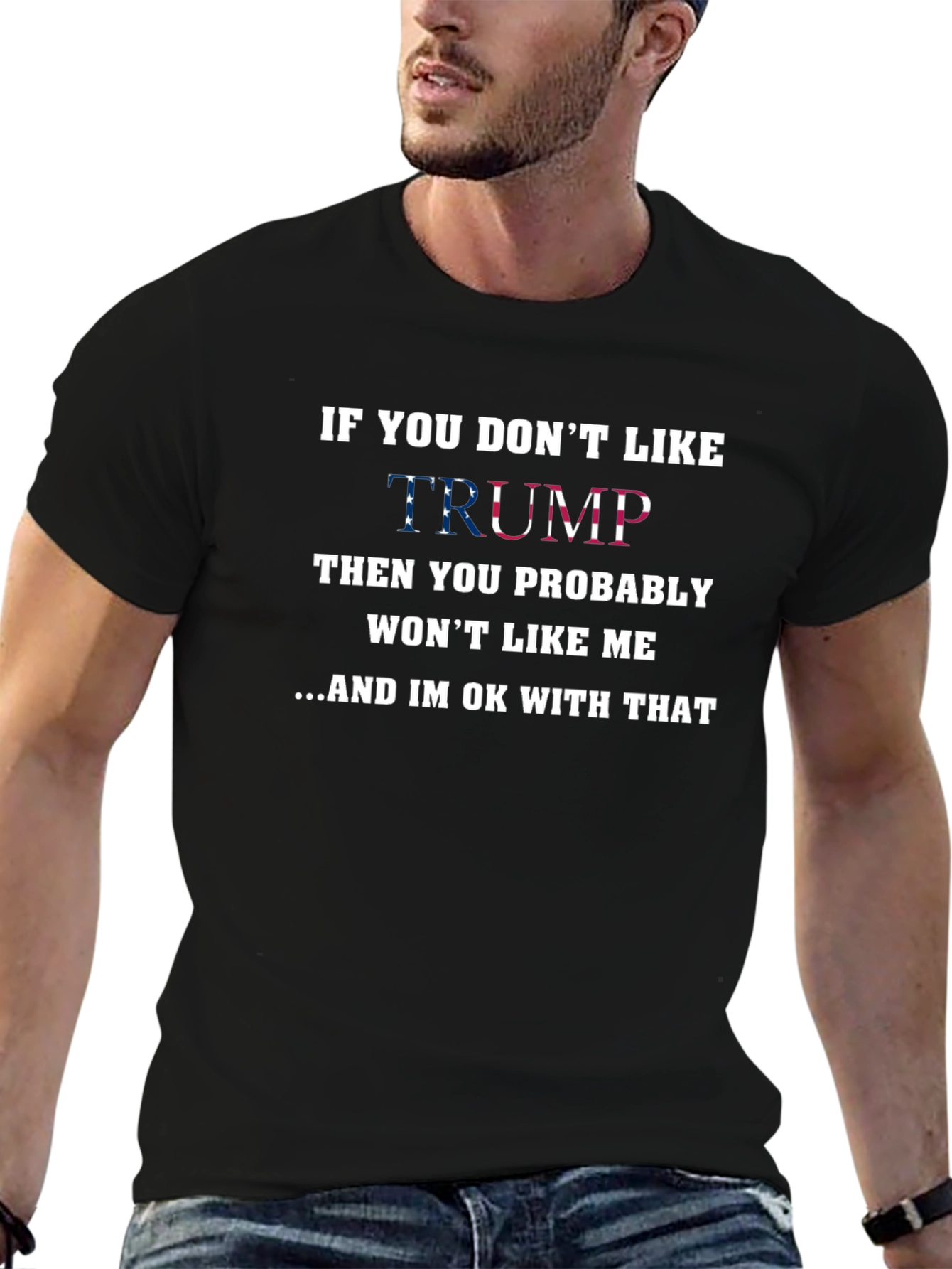 Camiseta Negra: Si No Te Gusta Trump...