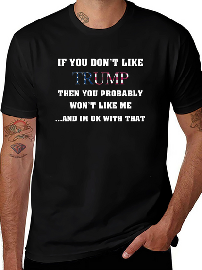 Camiseta Negra: Si No Te Gusta Trump...