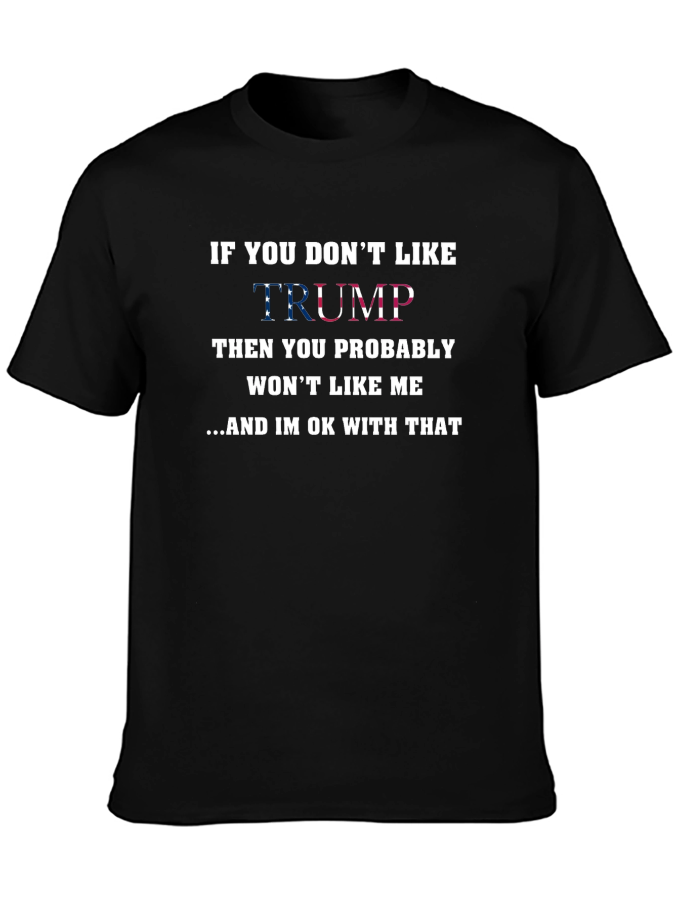 Camiseta Negra: Si No Te Gusta Trump...