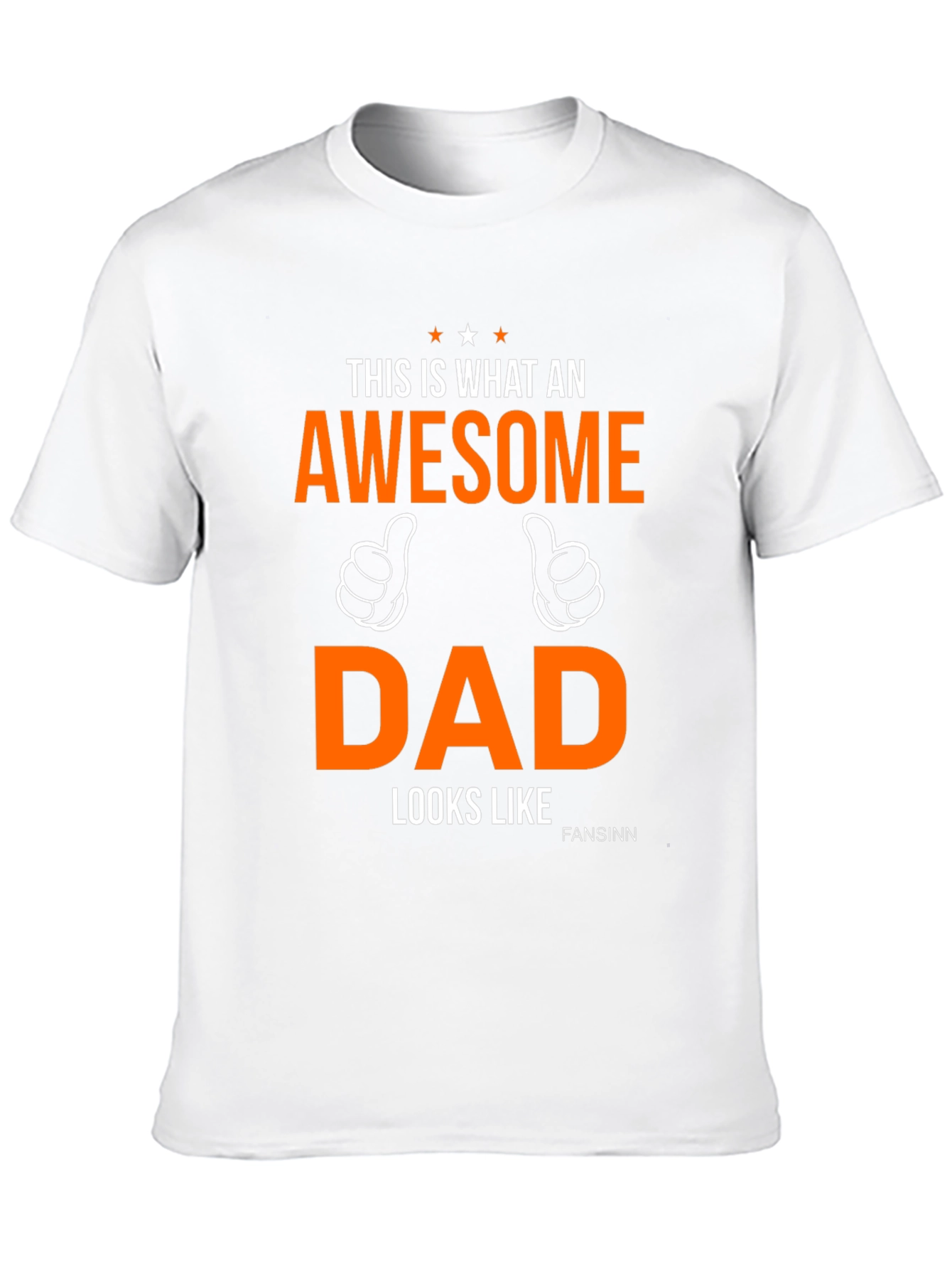 Camiseta Negra Awesome Dad