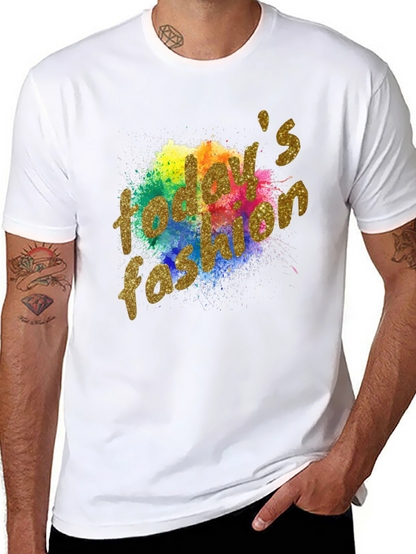Camiseta Negra con Diseño Todays Fashion