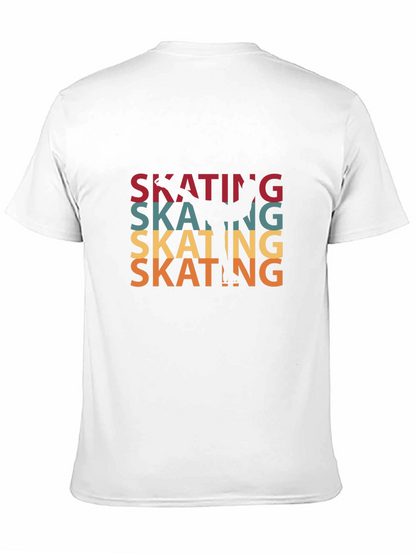Camiseta Negra Patinaje Retro