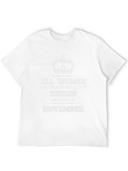Camiseta para Mujer Nacida en Noviembre