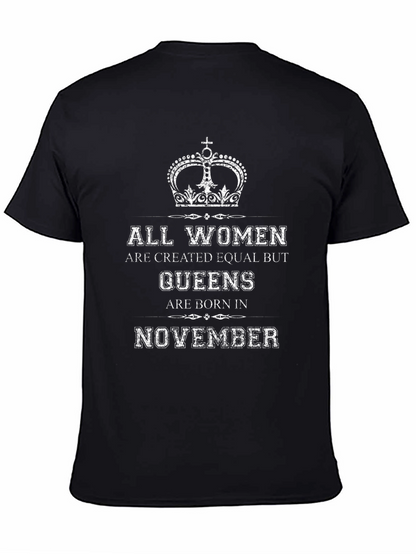 Camiseta para Mujer Nacida en Noviembre