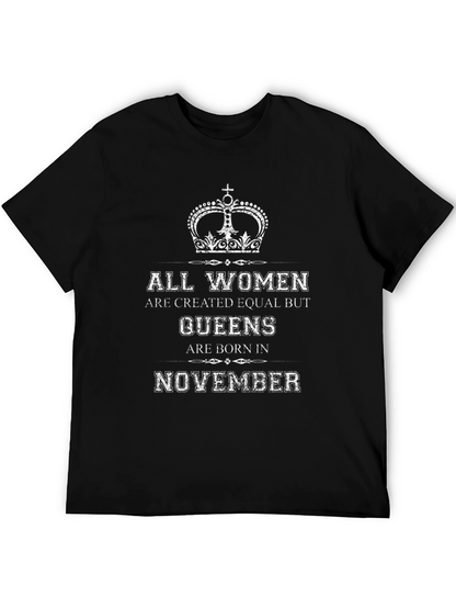 Camiseta para Mujer Nacida en Noviembre
