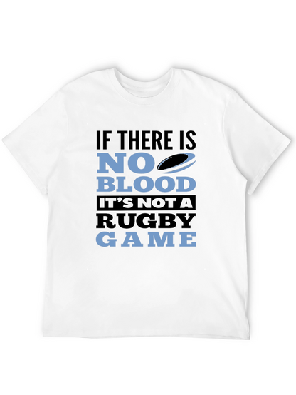 Camiseta Negra Rugby: Sin Sangre No Hay Juego