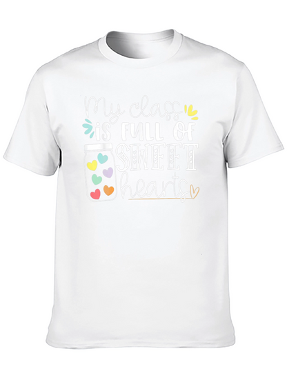 Camiseta Negra My Class is Full of Sweethearts