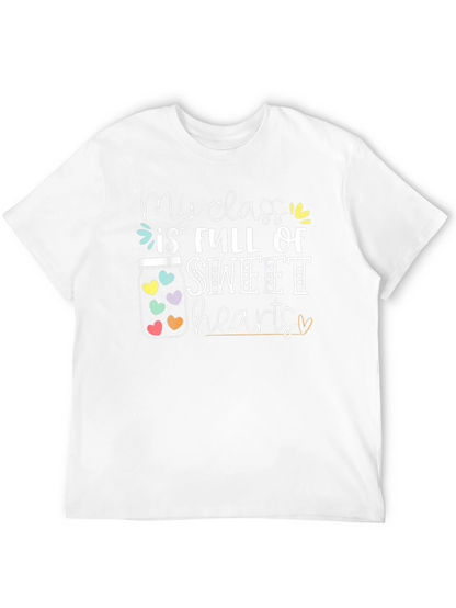Camiseta Negra My Class is Full of Sweethearts