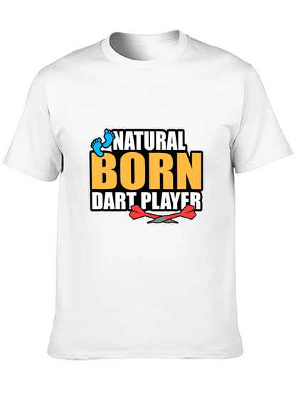 Camiseta Negra: Jugador de Dardos Nato