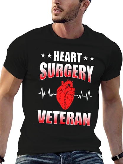 Camiseta Cirugía Cardíaca Veterano