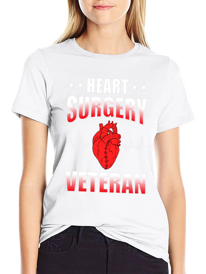 Camiseta Cirugía Cardíaca Veterano