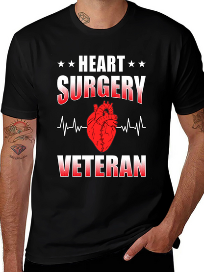 Camiseta Cirugía Cardíaca Veterano