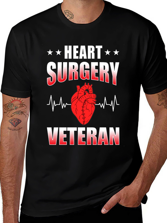 Camiseta Cirugía Cardíaca Veterano