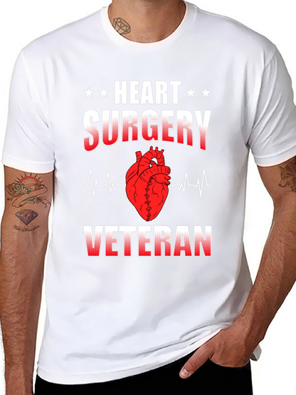 Camiseta Cirugía Cardíaca Veterano