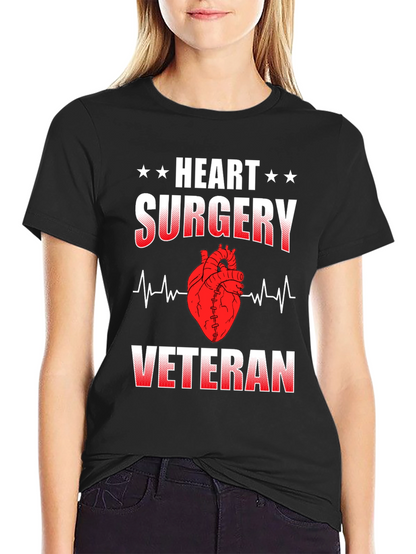 Camiseta Cirugía Cardíaca Veterano