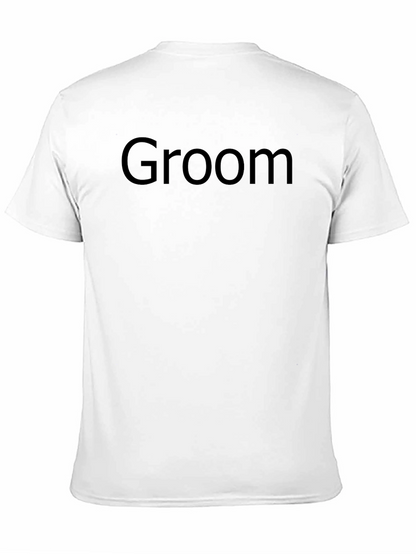Camiseta Negra Groom para Hombre