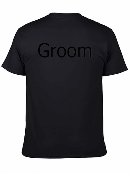 Camiseta Negra Groom para Hombre