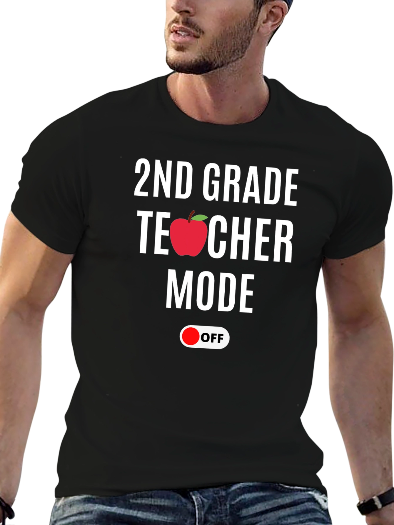Camiseta Profesor de Segundo Grado - Modo OFF