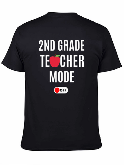 Camiseta Profesor de Segundo Grado - Modo OFF