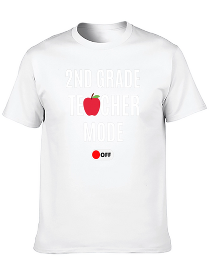 Camiseta Profesor de Segundo Grado - Modo OFF