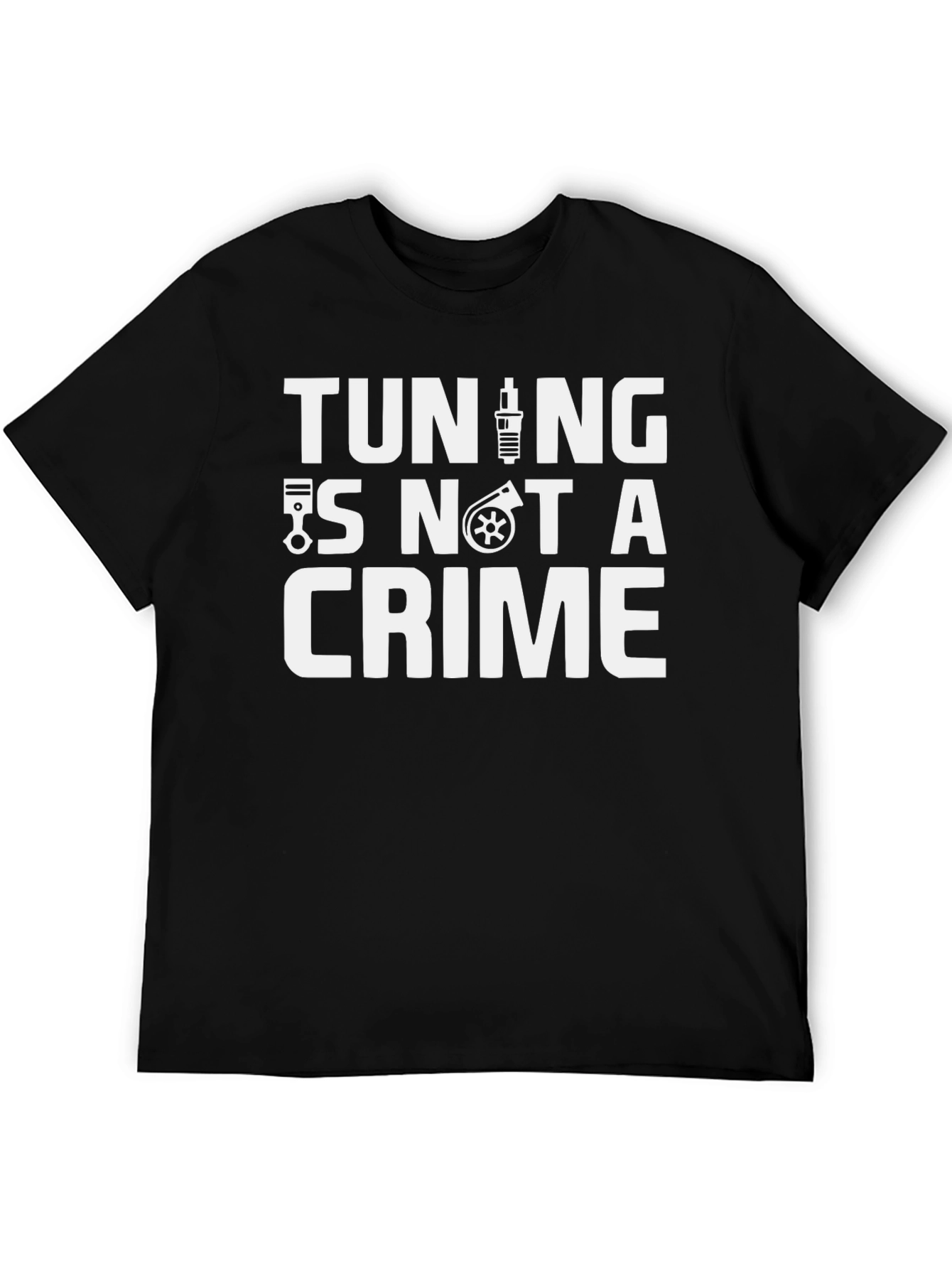 Camiseta Negra: Tuning No Es Un Delito