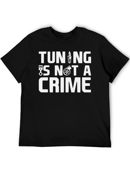Camiseta Negra: Tuning No Es Un Delito