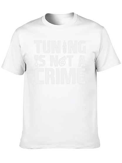 Camiseta Negra: Tuning No Es Un Delito