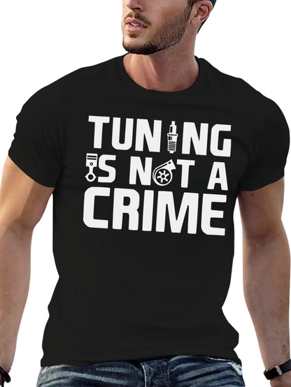 Camiseta Negra: Tuning No Es Un Delito