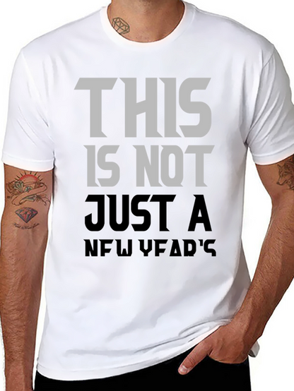 Camiseta Negra Esto No Es Solo Un Año Nuevo