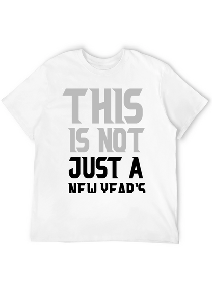 Camiseta Negra Esto No Es Solo Un Año Nuevo