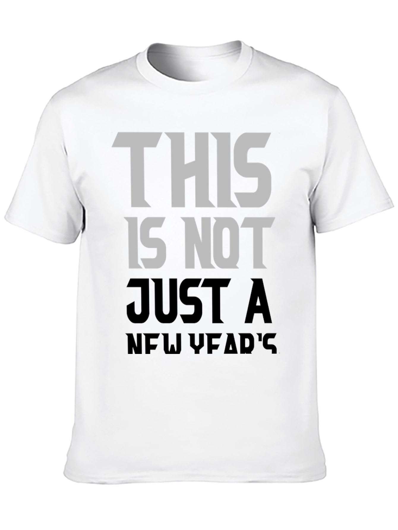 Camiseta Negra Esto No Es Solo Un Año Nuevo