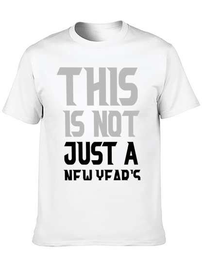 Camiseta Negra Esto No Es Solo Un Año Nuevo