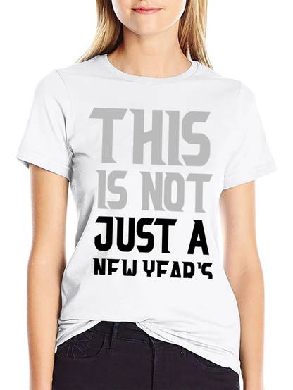 Camiseta Negra Esto No Es Solo Un Año Nuevo