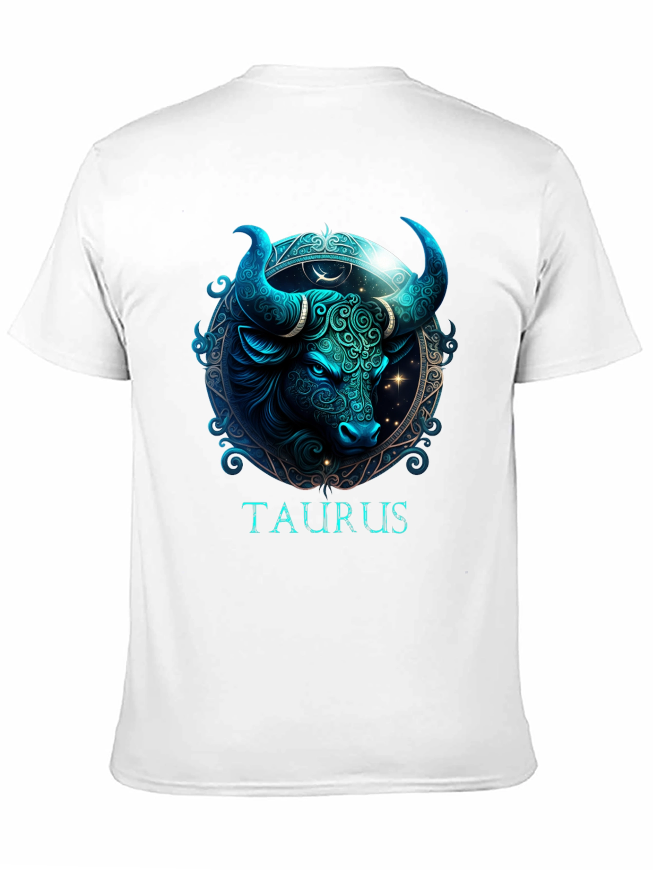 Camiseta Zodiaco Tauro Diseño Estelar