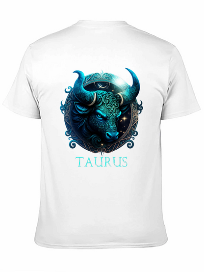 Camiseta Zodiaco Tauro Diseño Estelar