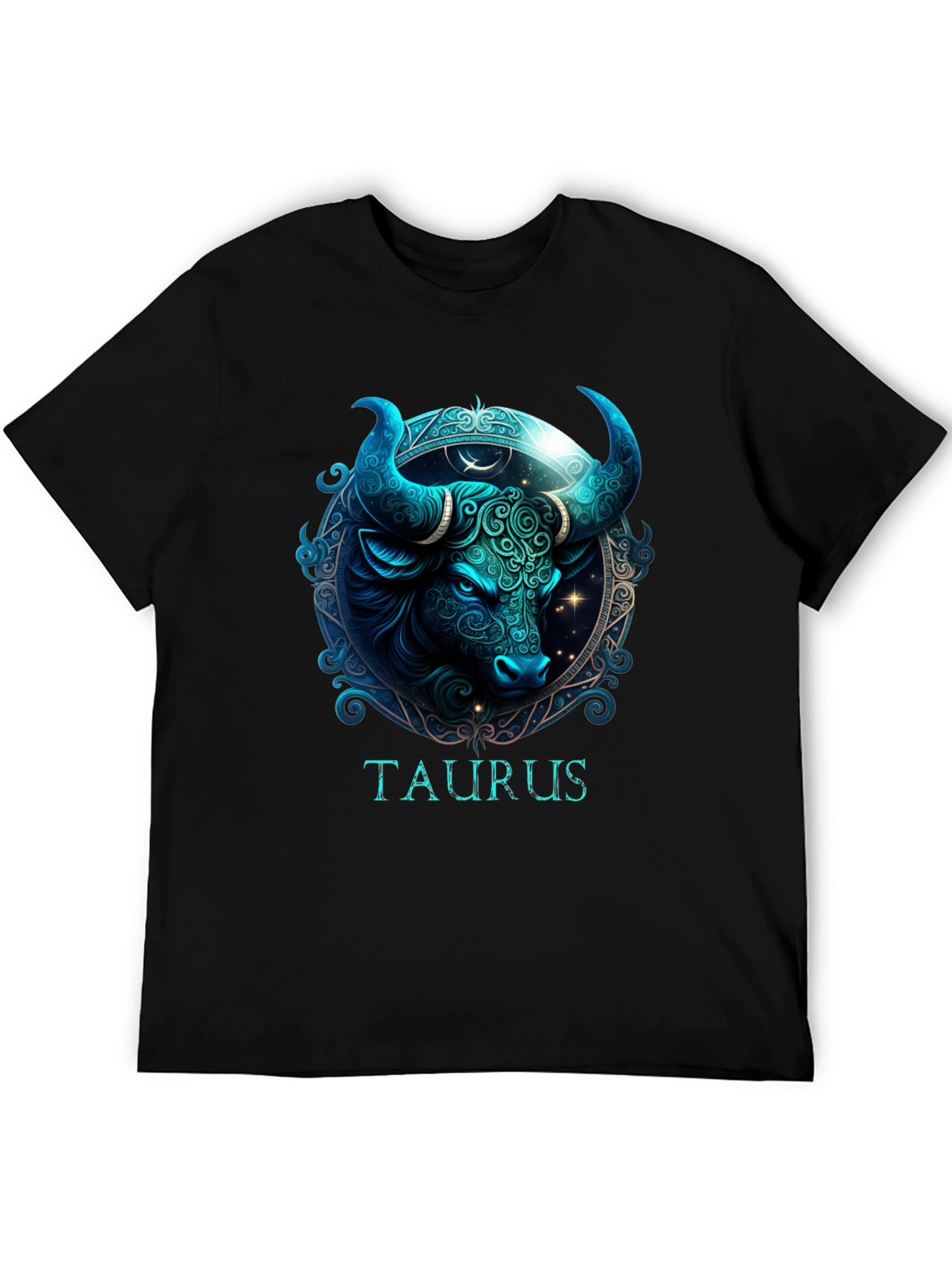 Camiseta Zodiaco Tauro Diseño Estelar