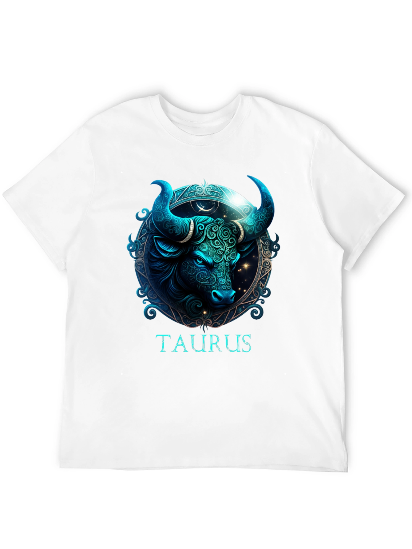 Camiseta Zodiaco Tauro Diseño Estelar