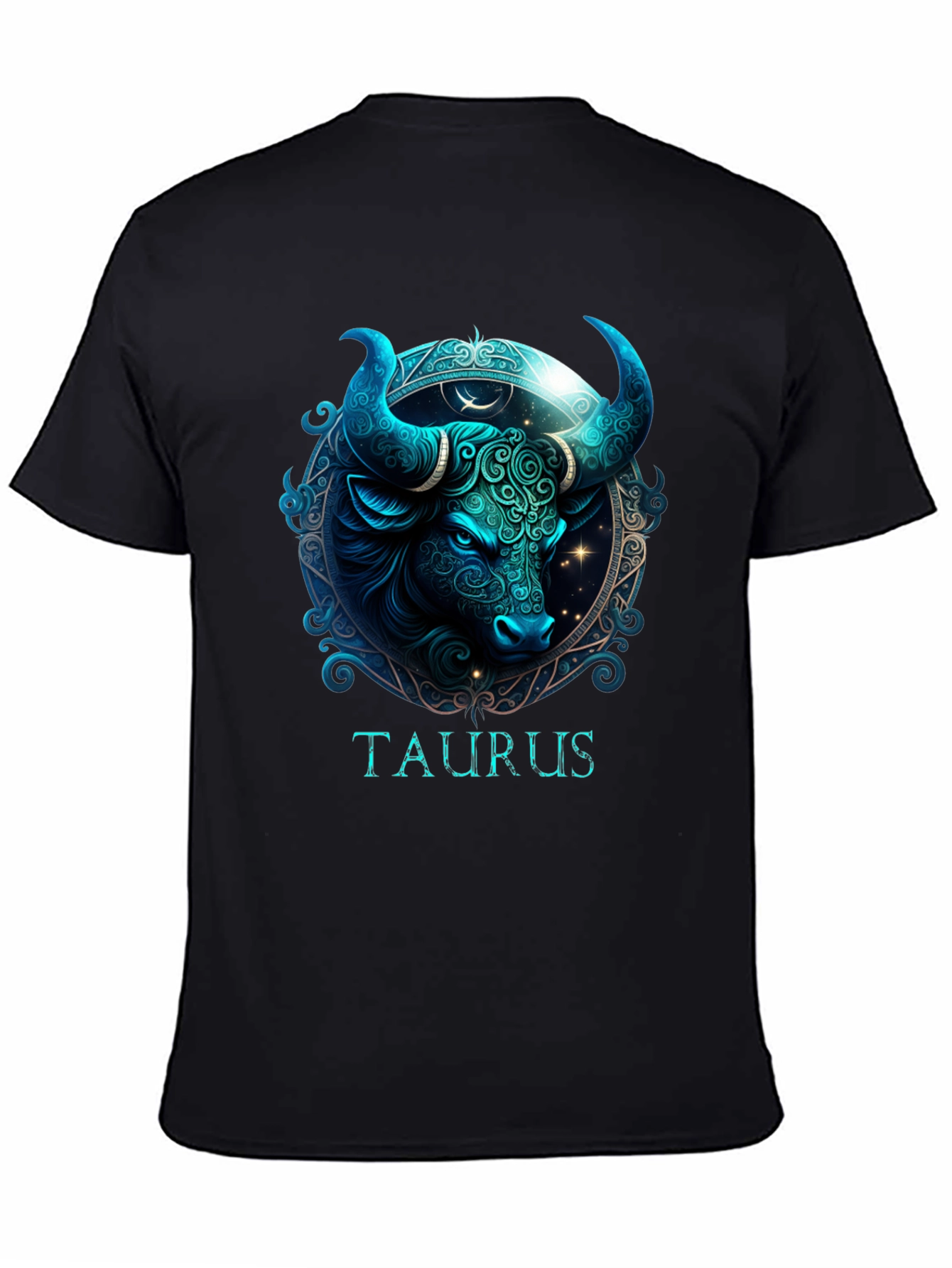 Camiseta Zodiaco Tauro Diseño Estelar