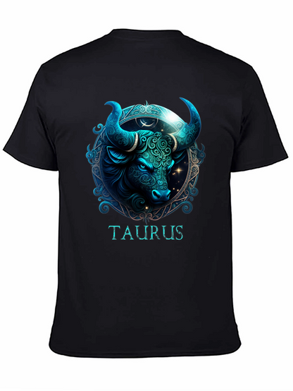 Camiseta Zodiaco Tauro Diseño Estelar
