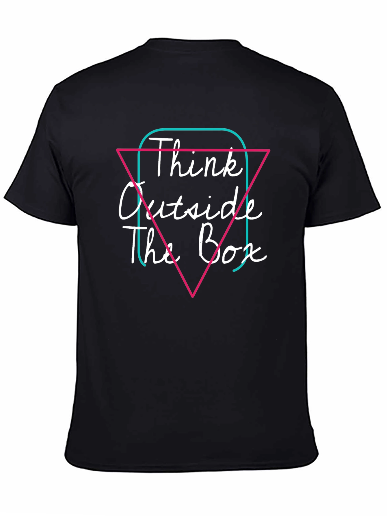 Camiseta Negra Think Outside The Box