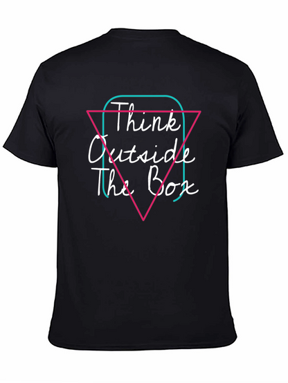 Camiseta Negra Think Outside The Box