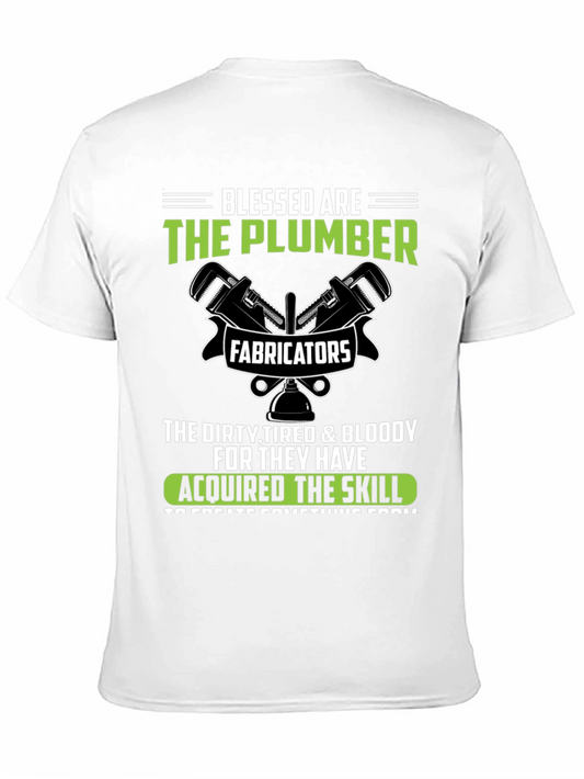 Camiseta Blessed Are The Plumber - Fabricators
