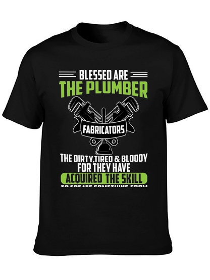 Camiseta Blessed Are The Plumber - Fabricators