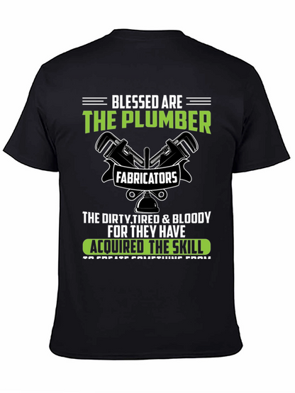 Camiseta Blessed Are The Plumber - Fabricators